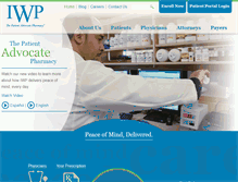 Tablet Screenshot of iwpharmacy.com